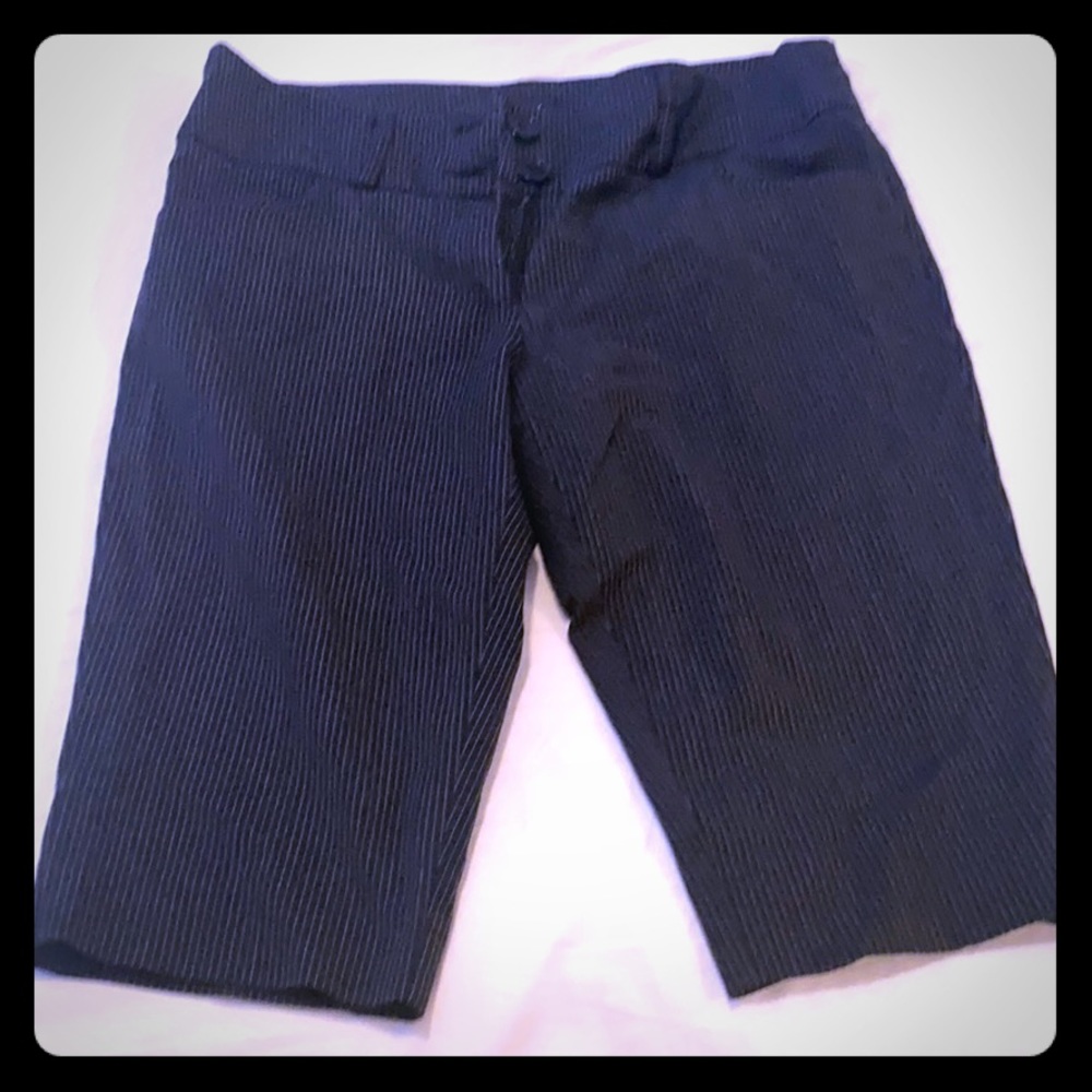 Pinstripes longer dressy shorts